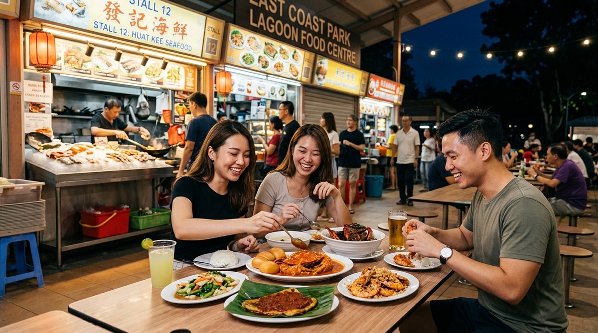 How to Score the Best Seafood at Singapore’s East Coast Park Hawker Centres